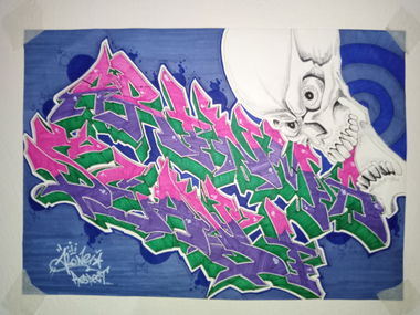 Graffiti Sketch - Photo by alone93 (2022)
