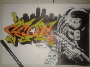Graffiti Sketch - Photo by alone93 (2020)