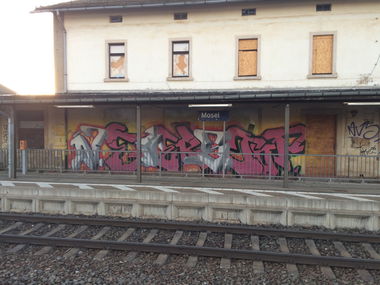 Graffiti Bombing - Photo by alteshaus - nvs, zwickau (2016)