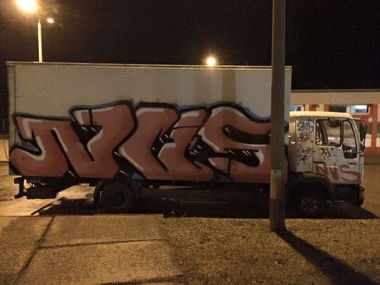 Graffiti Bombing - Photo by alteshaus - nvs, zwickau (2015)