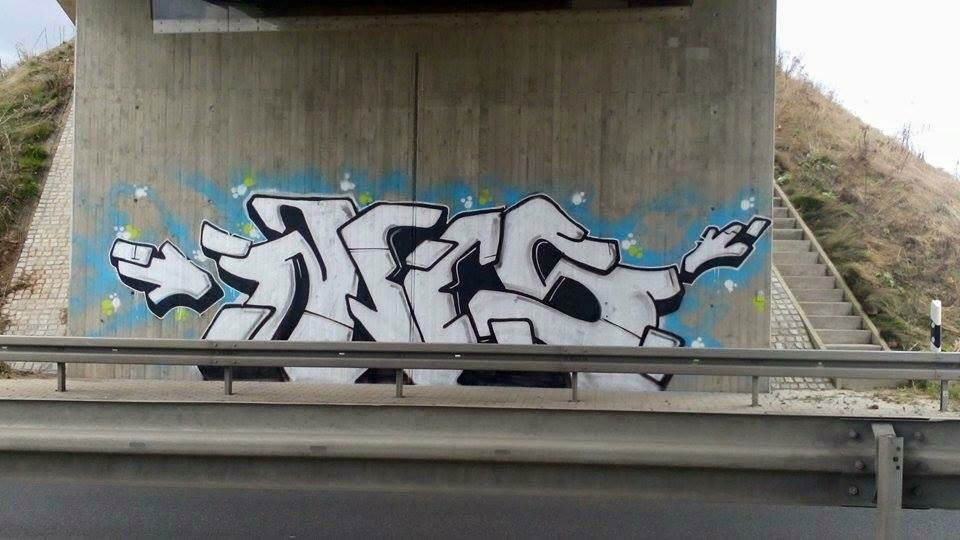 Graffiti Bombing - Photo by alteshaus - nvs, zwickau (2015)