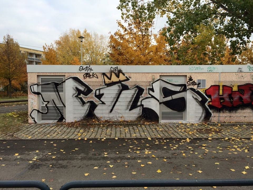 Graffiti Bombing - Photo by alteshaus - nvs, zwickau