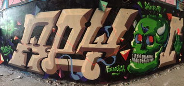 Graffiti Wall in Belgorod - Photo by amigoboy (2013)