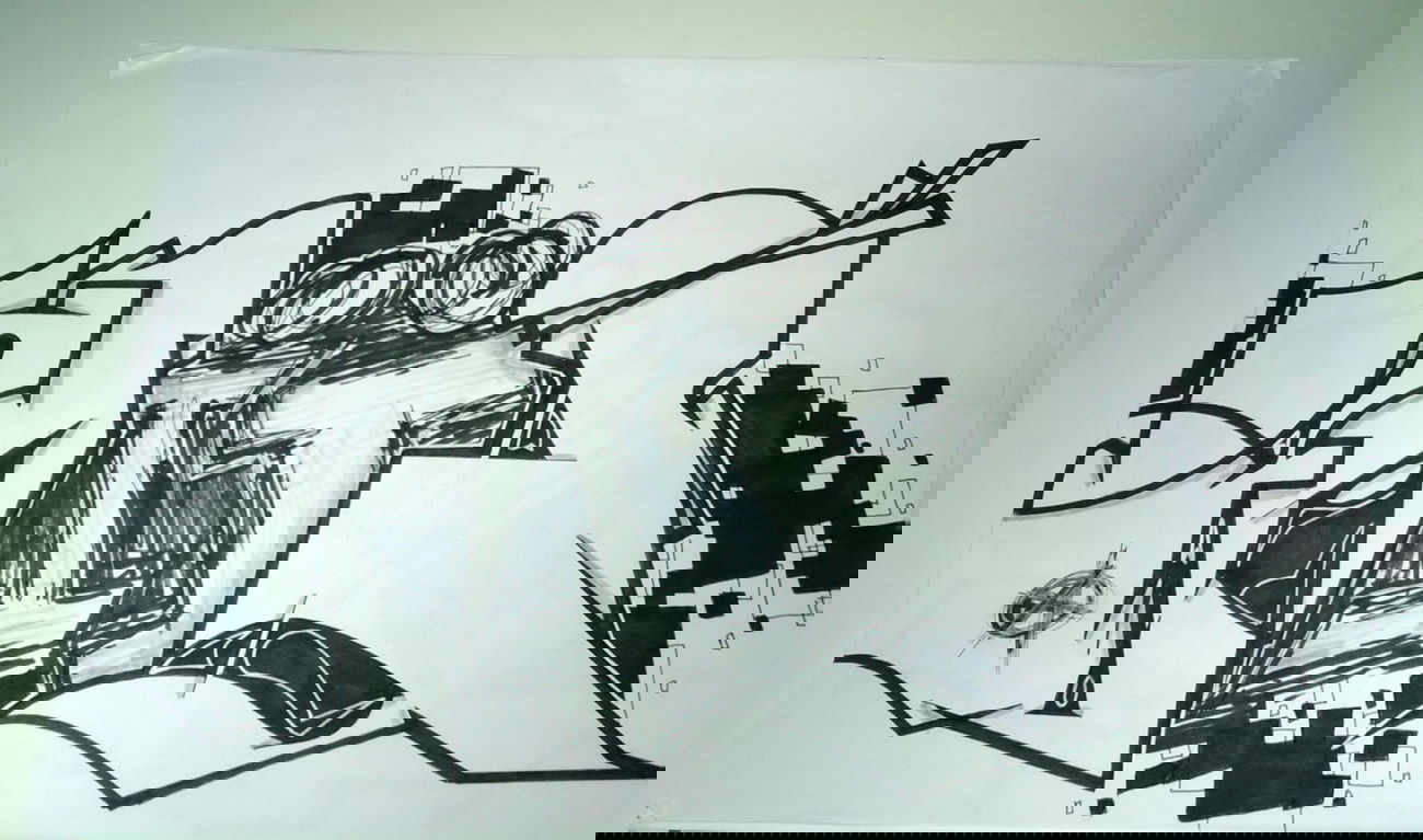 Graffiti Sketch - Photo by amiq - amiq, amig, amik (2013)