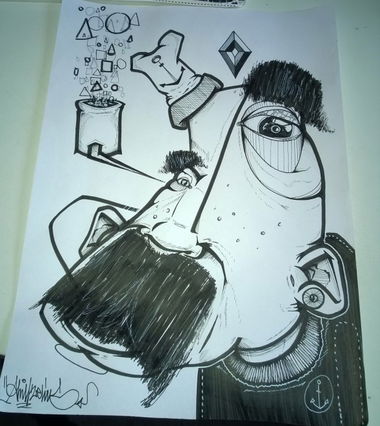 Graffiti Sketch - Photo by amiq - amik, amiq, amig (2014)