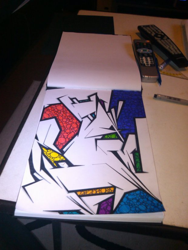 Graffiti Sketch - Photo by amiq - amiq, amig, amik (2013)