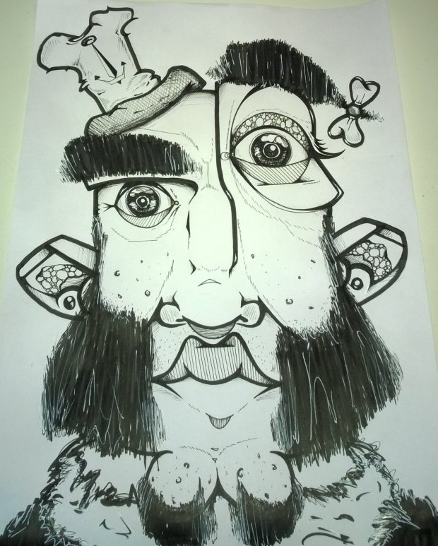 Graffiti Sketch - Photo by amiq - amig, amiq, amik (2014)