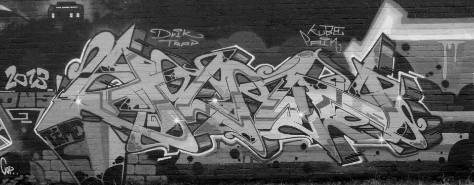 Graffiti Wall - Photo by anTOWNyhopkins (2013)