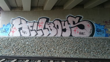 Graffiti Bombing - Photo by andYou