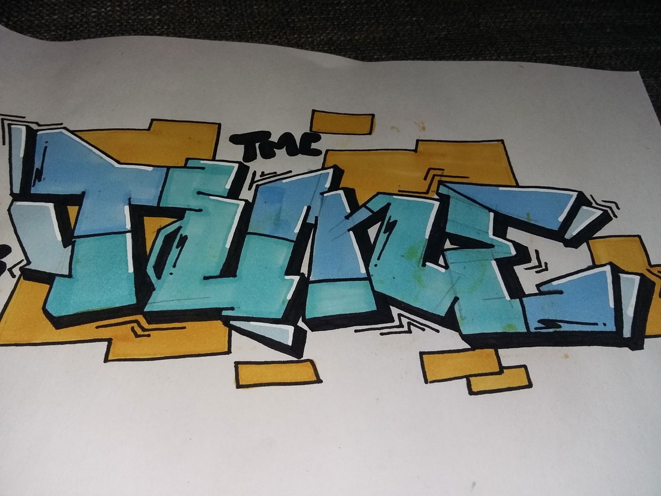 Graffiti Sketch - Photo by andrenalin - tmc (2017)