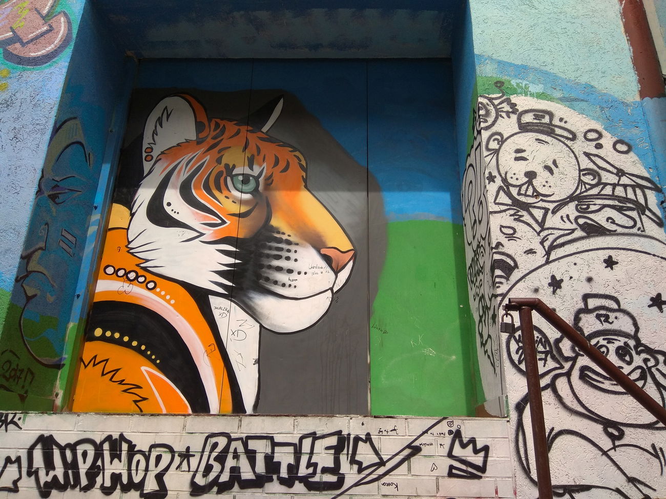 Graffiti Wall in Konin - Photo by anlis