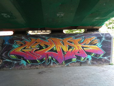 Graffiti Wall in Polska - Photo by anlis