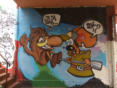 Graffiti Wall in Konin - Photo by anlis