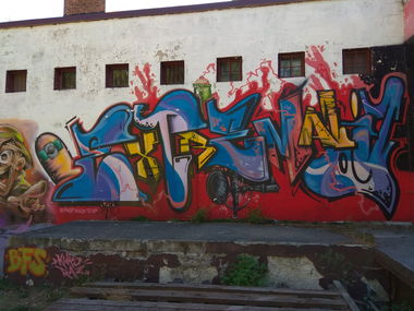 Graffiti Wall in Polska - Photo by anlis