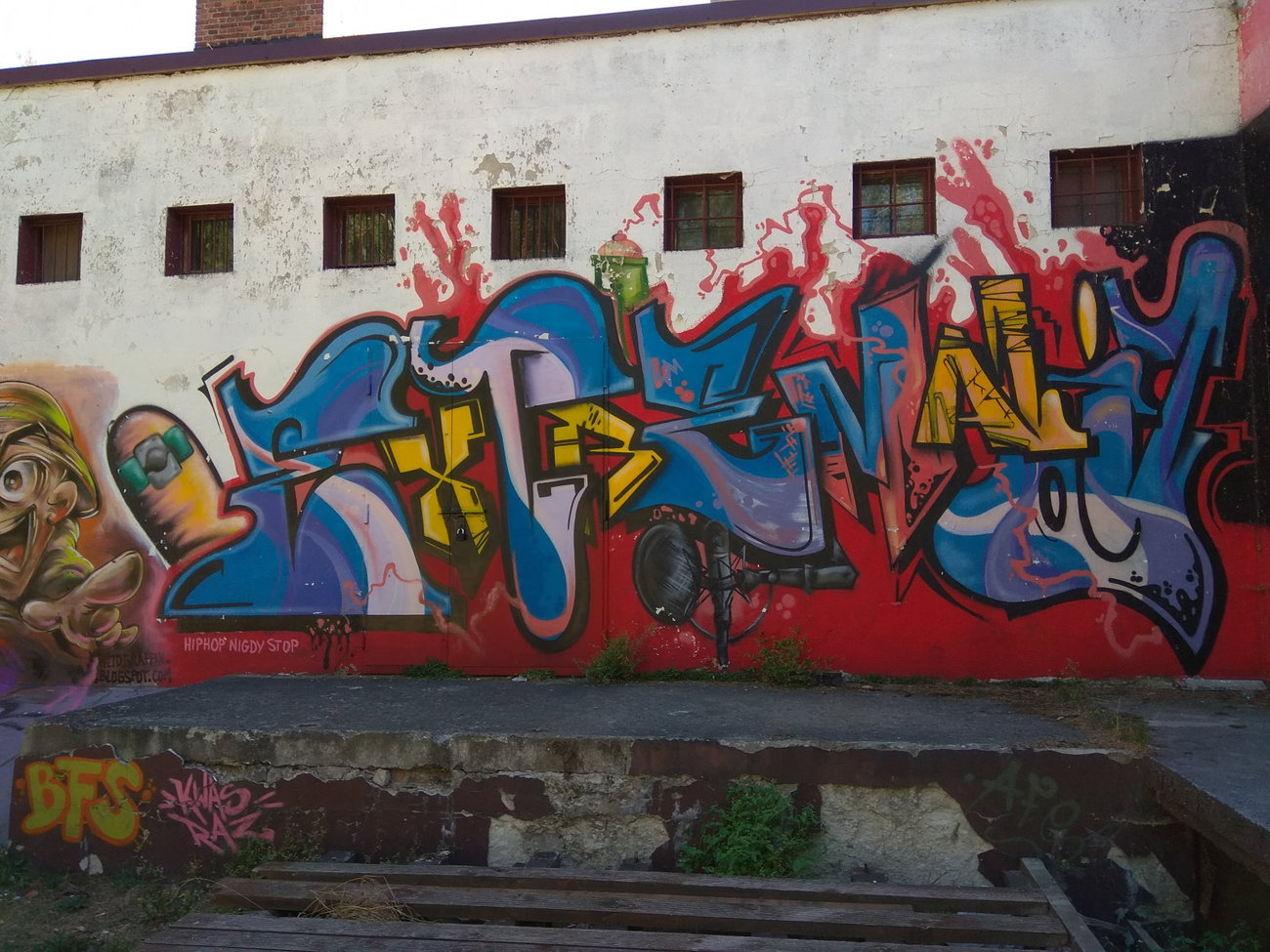 Graffiti Wall in Polska - Photo by anlis