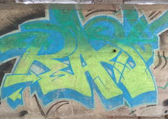 Graffiti Bombing in Konin - Photo by anlis