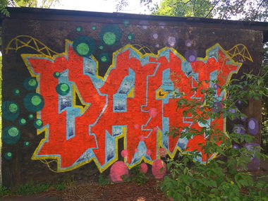 Graffiti Wall in Poznan - Photo by anlis