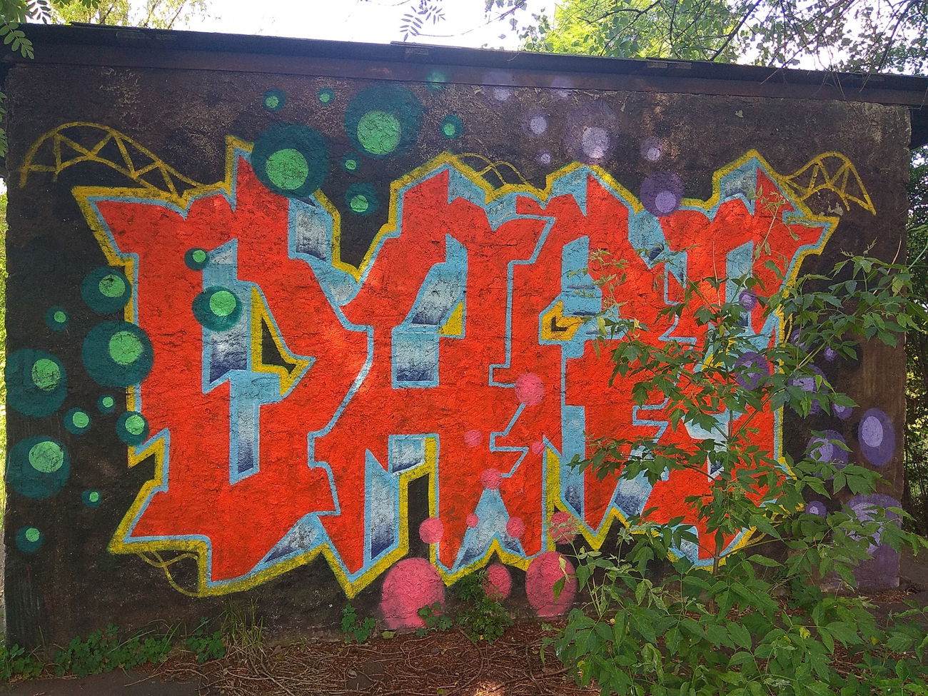 Graffiti Wall in Poznan - Photo by anlis