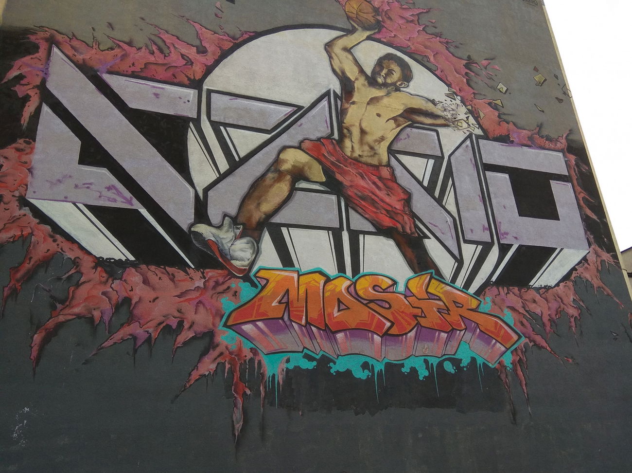 Graffiti Wall in Konin - Photo by anlis