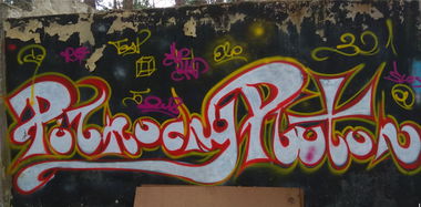 Graffiti Wall in Polska - Photo by anlis