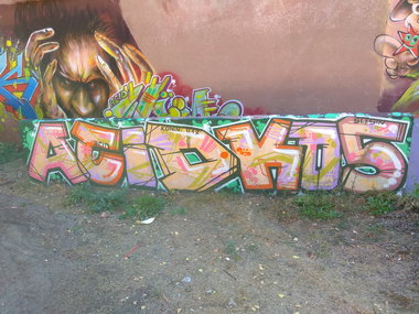 Graffiti Wall in Polska - Photo by anlis