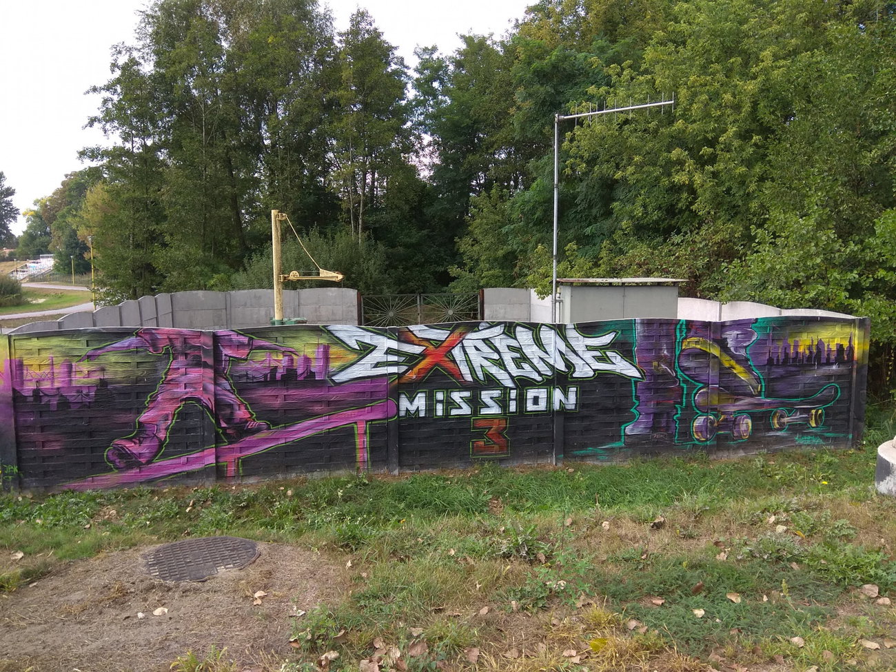 Graffiti Wall in Polska - Photo by anlis