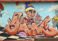 Graffiti Wall in Konin - Photo by anlis