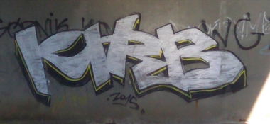 Graffiti Bombing in Konin - Photo by anlis