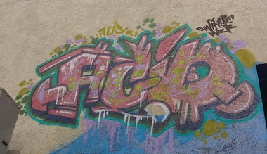 Graffiti Wall in Konin - Photo by anlis