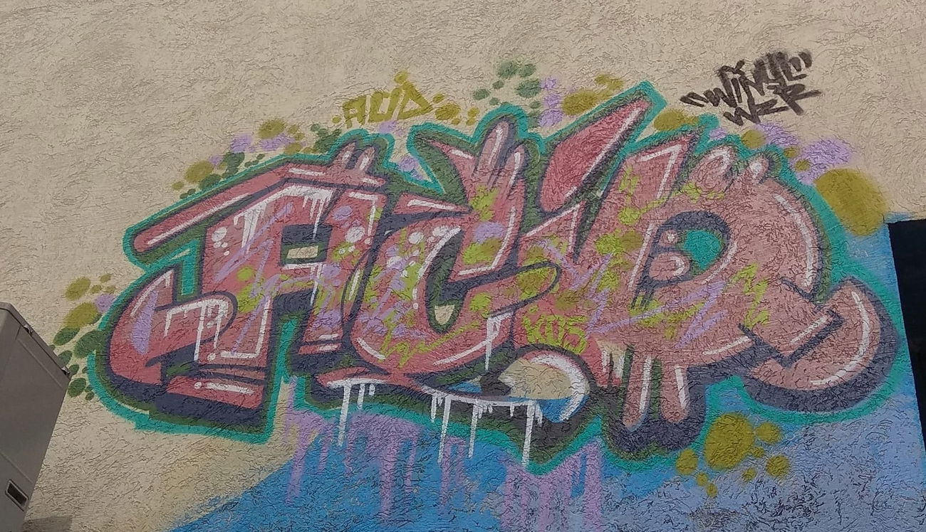 Graffiti Wall in Konin - Photo by anlis