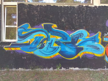 Graffiti Wall in Polska - Photo by anlis