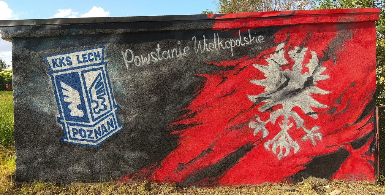 Graffiti Street Art in Ślesin - Photo by anlis