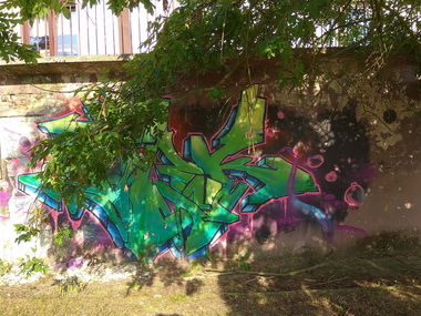 Graffiti Wall in Polska - Photo by anlis