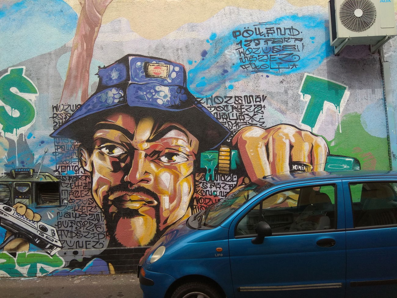 Graffiti Wall in Konin - Photo by anlis