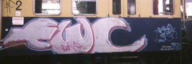 Graffiti Train - Photo by anonimowy - ewc