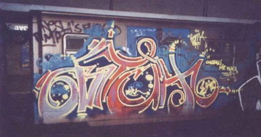 Graffiti Train - Photo by anonimowy - bitch, ewc