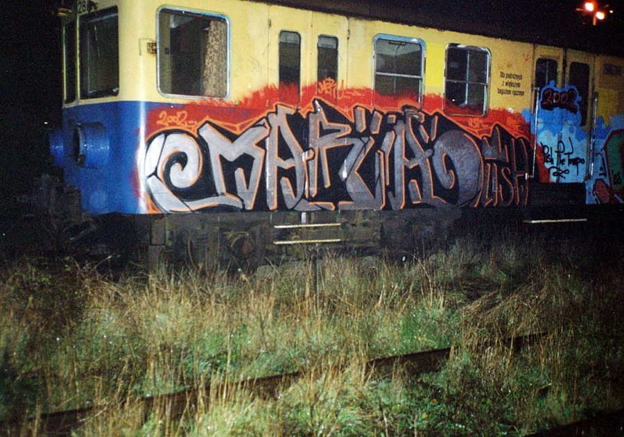 Graffiti Train - Photo by anonimowy - maria, ush