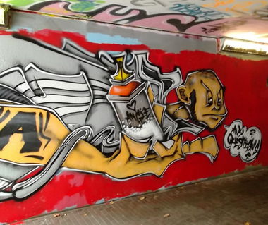 Graffiti Wall in Gladbeck - Photo by anteiichi - anteiichi, dasa, hmc (2013)