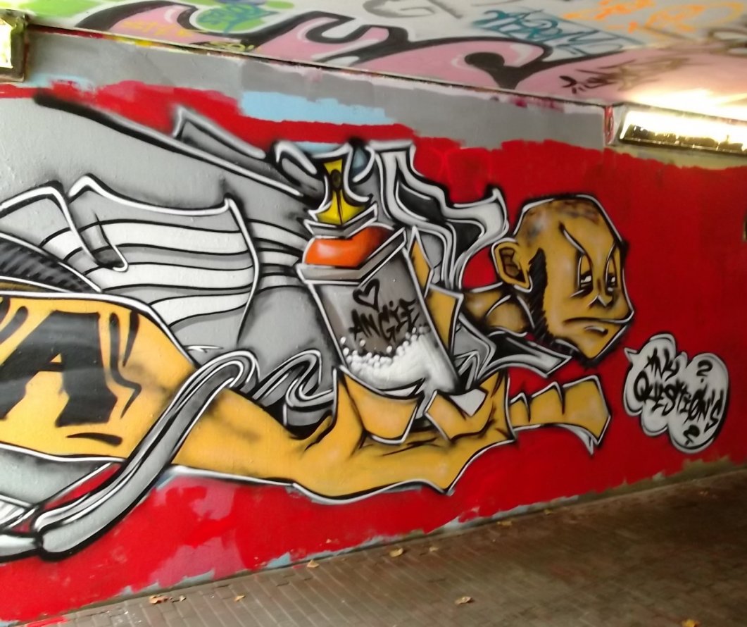 Graffiti Wall in Gladbeck - Photo by anteiichi - anteiichi, dasa, hmc (2013)