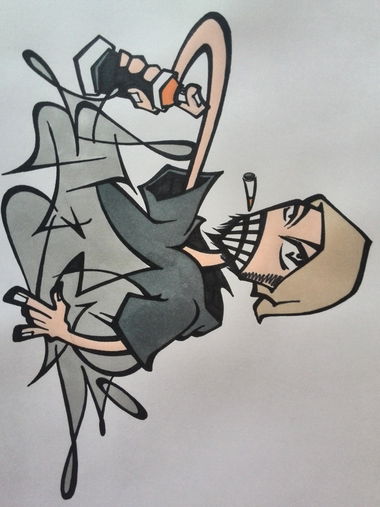 Graffiti Sketch - Photo by anteiichi (2015)