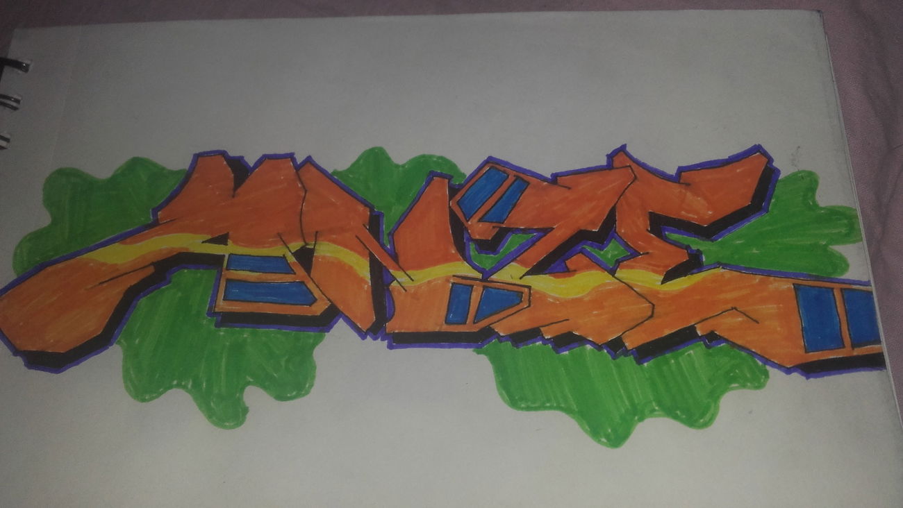 Graffiti Sketch - Photo by anzerinio (2016)