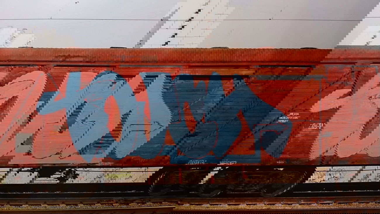 Graffiti Train - Photo by archie