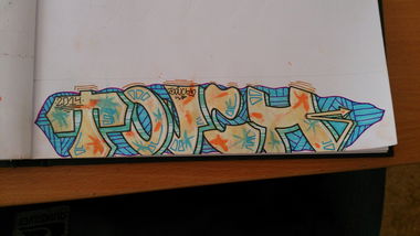 Graffiti Sketch - Photo by archie