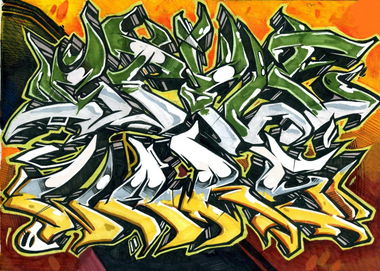 Graffiti Sketch - Photo by arkadoscrew - amore (2013)