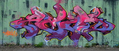 Graffiti Wall in Ivanovo - Photo by arkadoscrew - zend, one (2013)