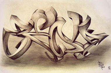 Graffiti Sketch - Photo by arkadoscrew - zend, one (2012)