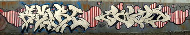 Graffiti Wall - Photo by arkadoscrew - zend, one, & (2013)