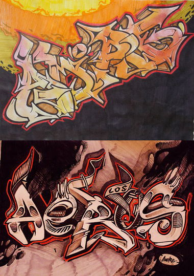 Graffiti Sketch - Photo by arkadoscrew - exchange (2014)