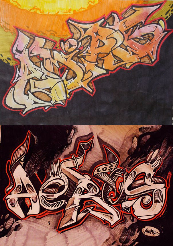 Graffiti Sketch - Photo by arkadoscrew - exchange (2014)