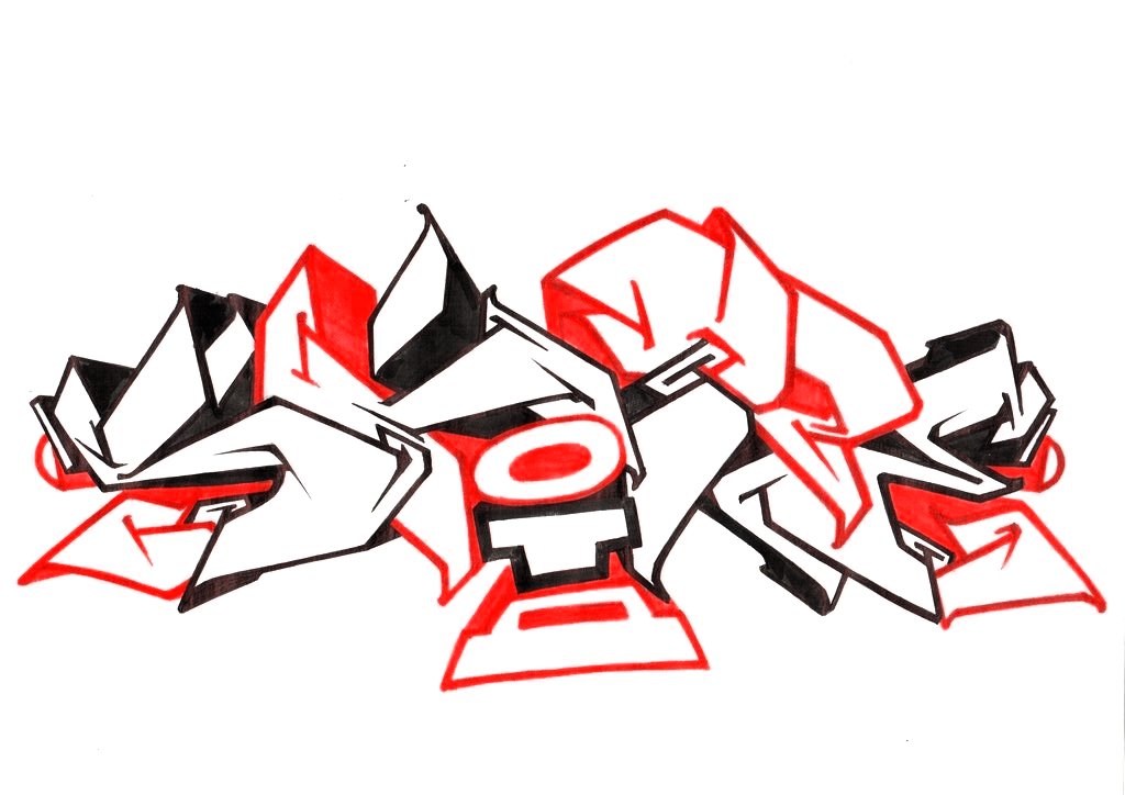 Graffiti Sketch - Photo by arkadoscrew - eon\\\'one, for, skore (2014)